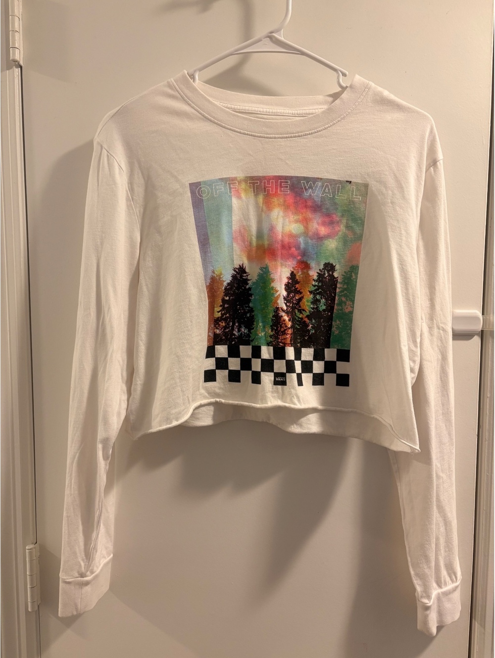 Vans Off The Wall Crop long sleeve
